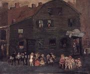 Jerome Myers The Old House oil painting